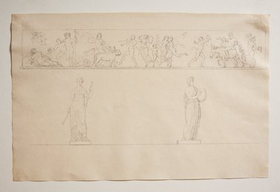 Bacchic Procession with Bacchus and Ariadne by Bertel Thorvaldsen